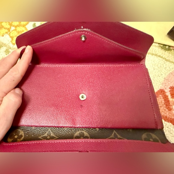 LOUIS VUITTON Barbie Monogram Epi Marie-Lou Long Clutch/ Wallet Fuchsia - Picture 11 of 16